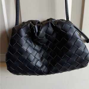 Tiffany and Fred black woven Bag